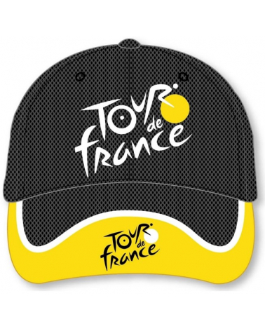 Casquette TDF Tour de France Mesh Noir