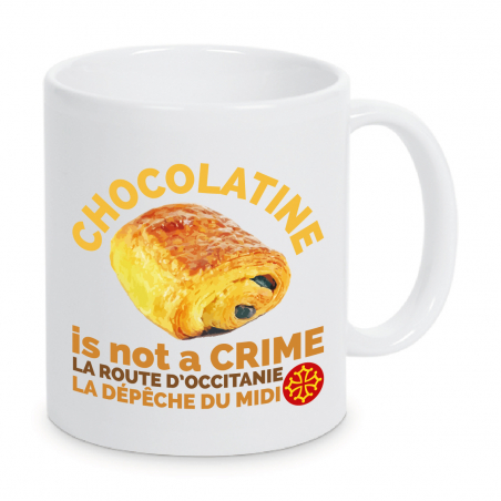 Mug La Route d'Occitanie La Dépêche du Midi " La Copa Chocolatine"