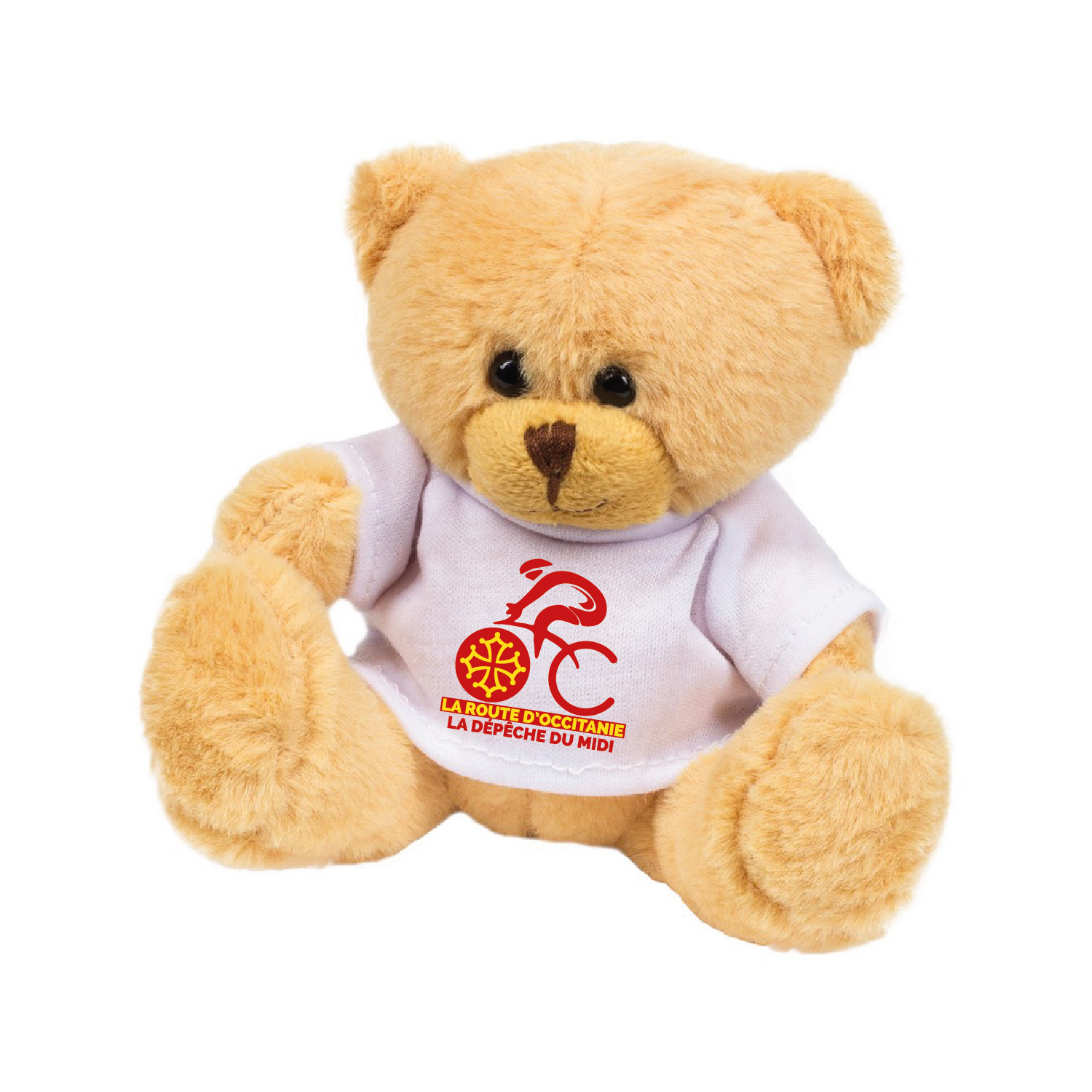 Peluche La Route d'Occitanie La Dépêche du Midi " Ourson  Vel'Occ "