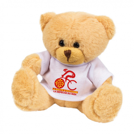 Peluche La Route d'Occitanie La Dépêche du Midi " Ourson  Vel'Occ "