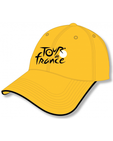 Casquette TDF Logo Jaune