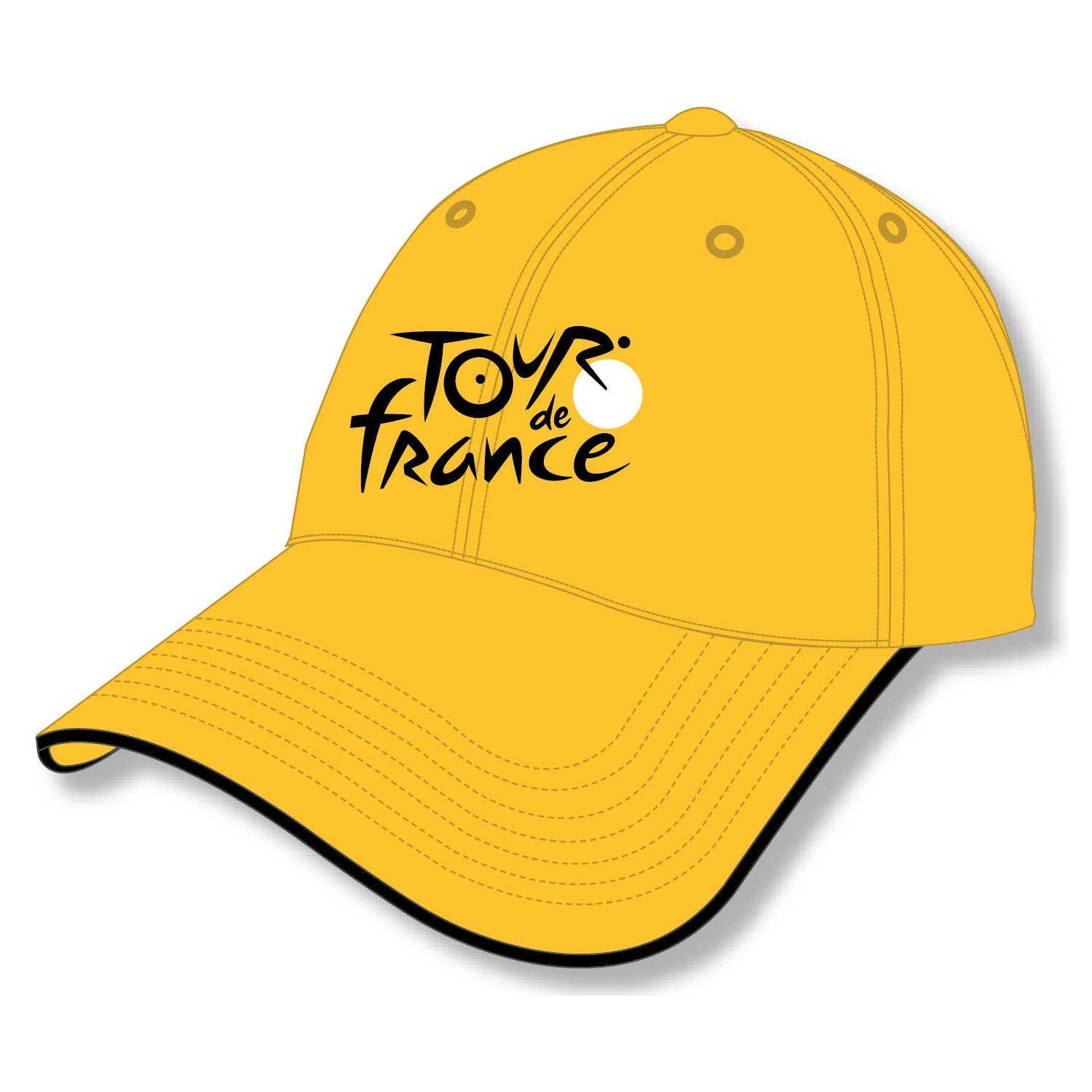 Casquette TDF Logo Jaune