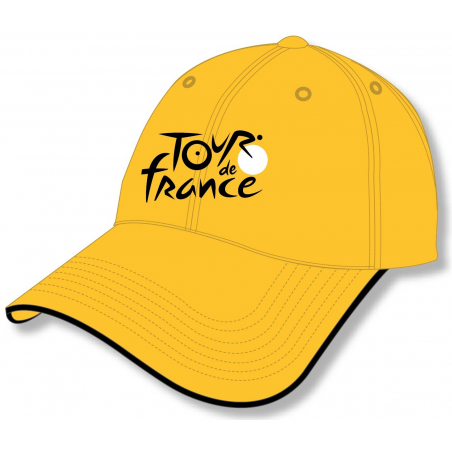 Casquette TDF Logo Jaune