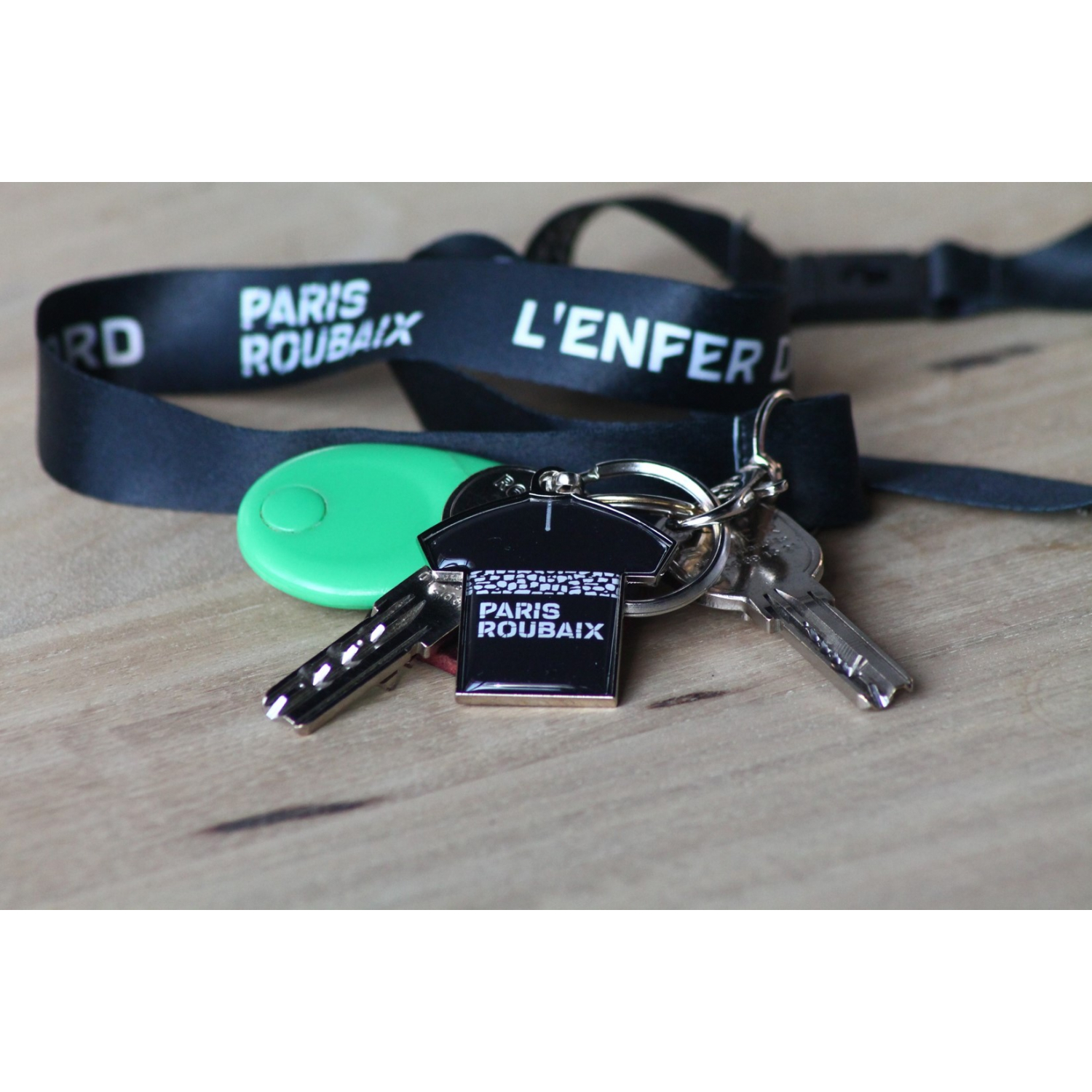 Porte-clés  Paris Roubaix Maillot Noir