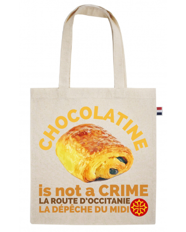 Sac La Route d'Occitanie La dépêche du Midi "Le Tote Chocolatine "