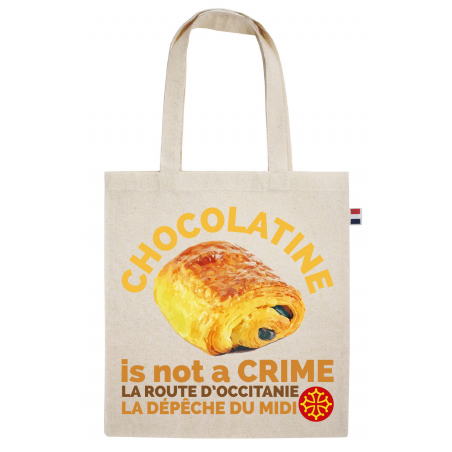 Sac La Route d'Occitanie La dépêche du Midi "Le Tote Chocolatine "
