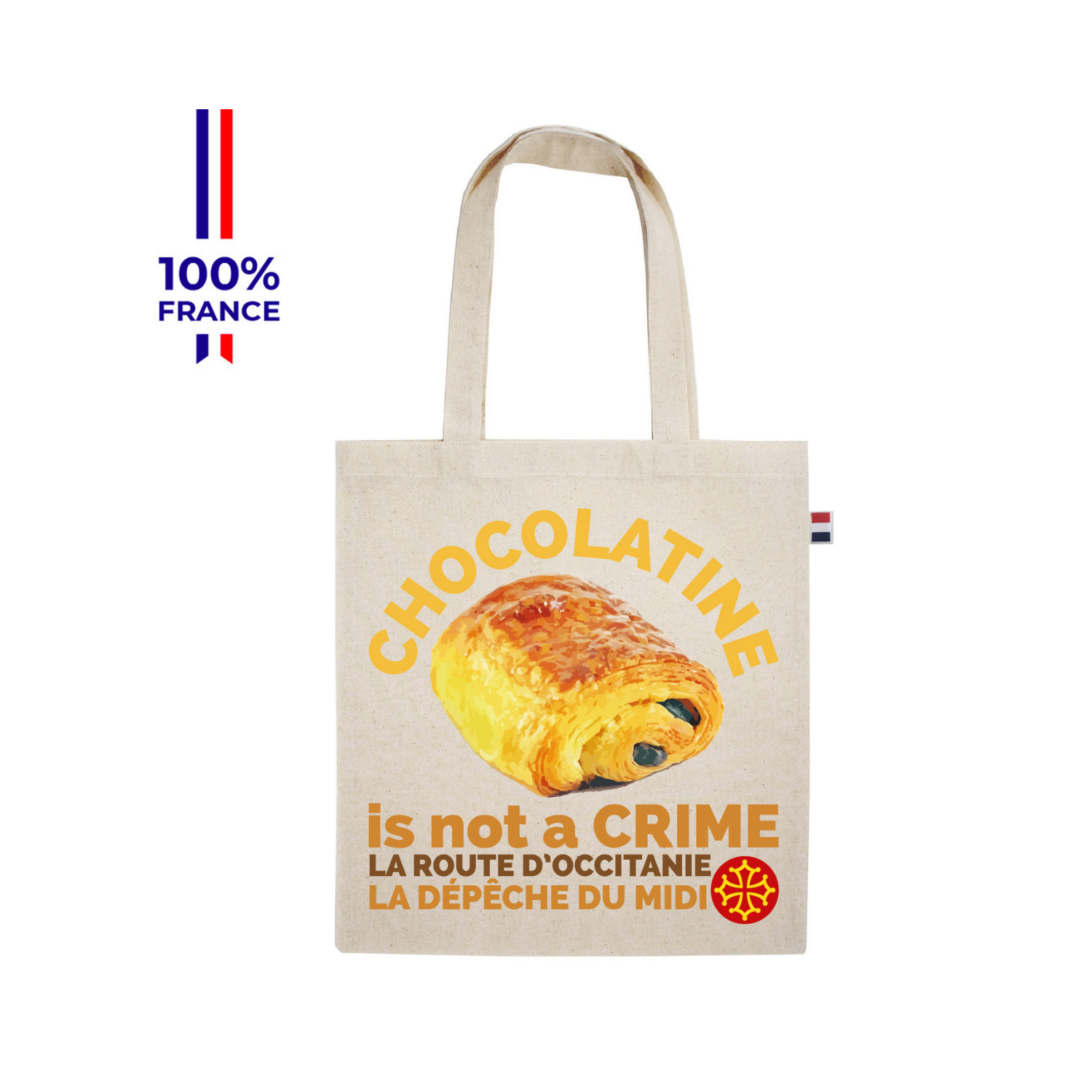Sac La Route d'Occitanie La dépêche du Midi "Le Tote Chocolatine "