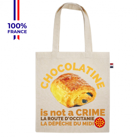 Sac La Route d'Occitanie La dépêche du Midi "Le Tote Chocolatine "