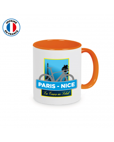 Mug Paris Nice Plein Orange