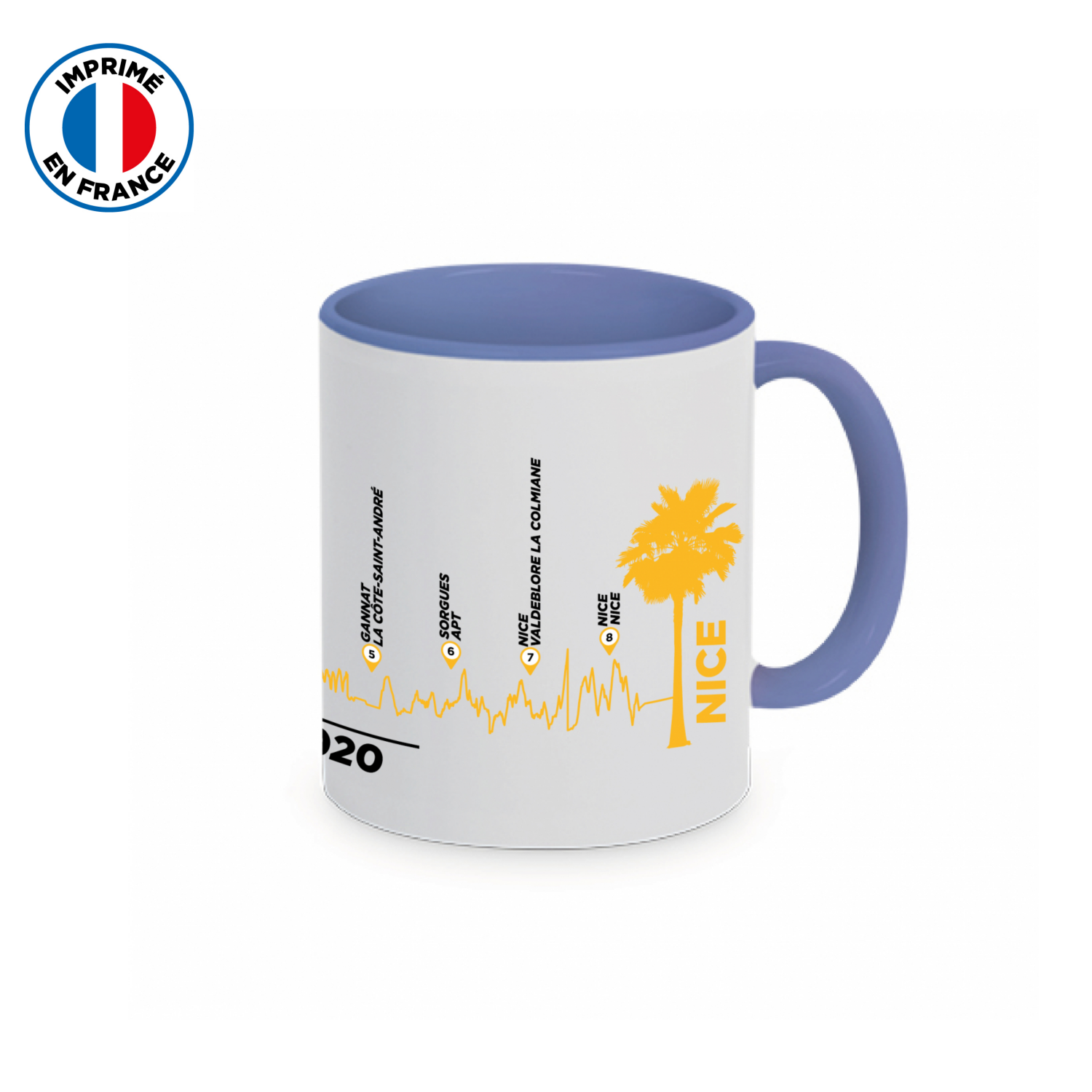 Mug Paris Nice Parcours 2020