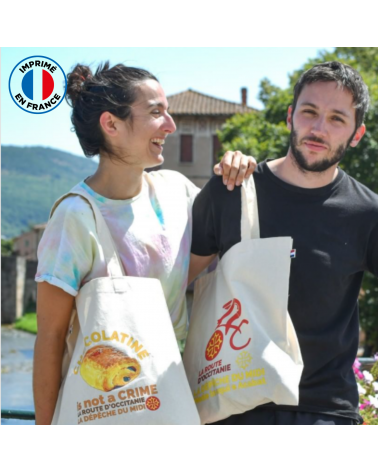 Sac La Route d'Occitanie La dépêche du Midi "Le Tote Chocolatine "