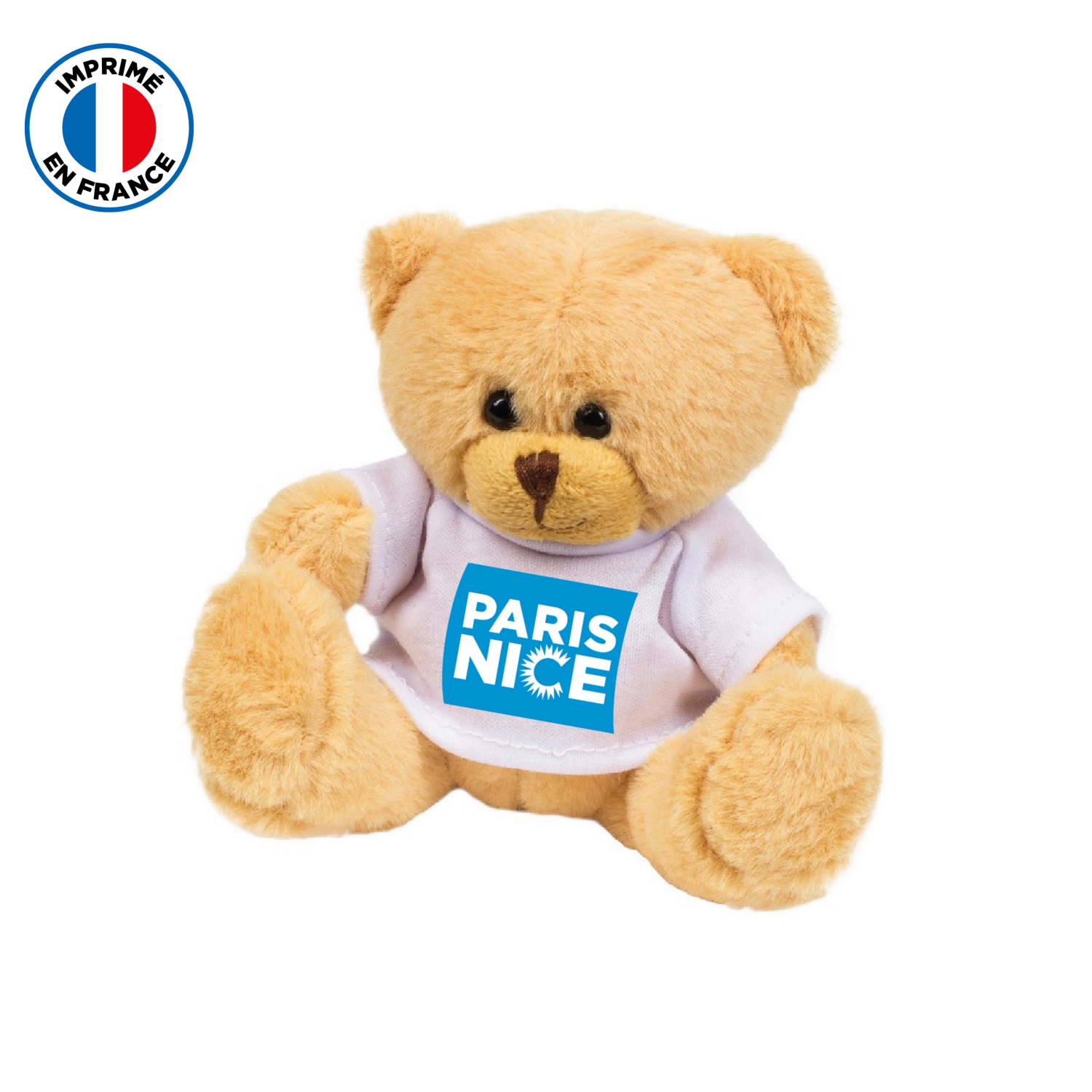 Peluche Paris Nice Logo Ourson