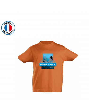 T-shirt Paris Nice Course Enfant