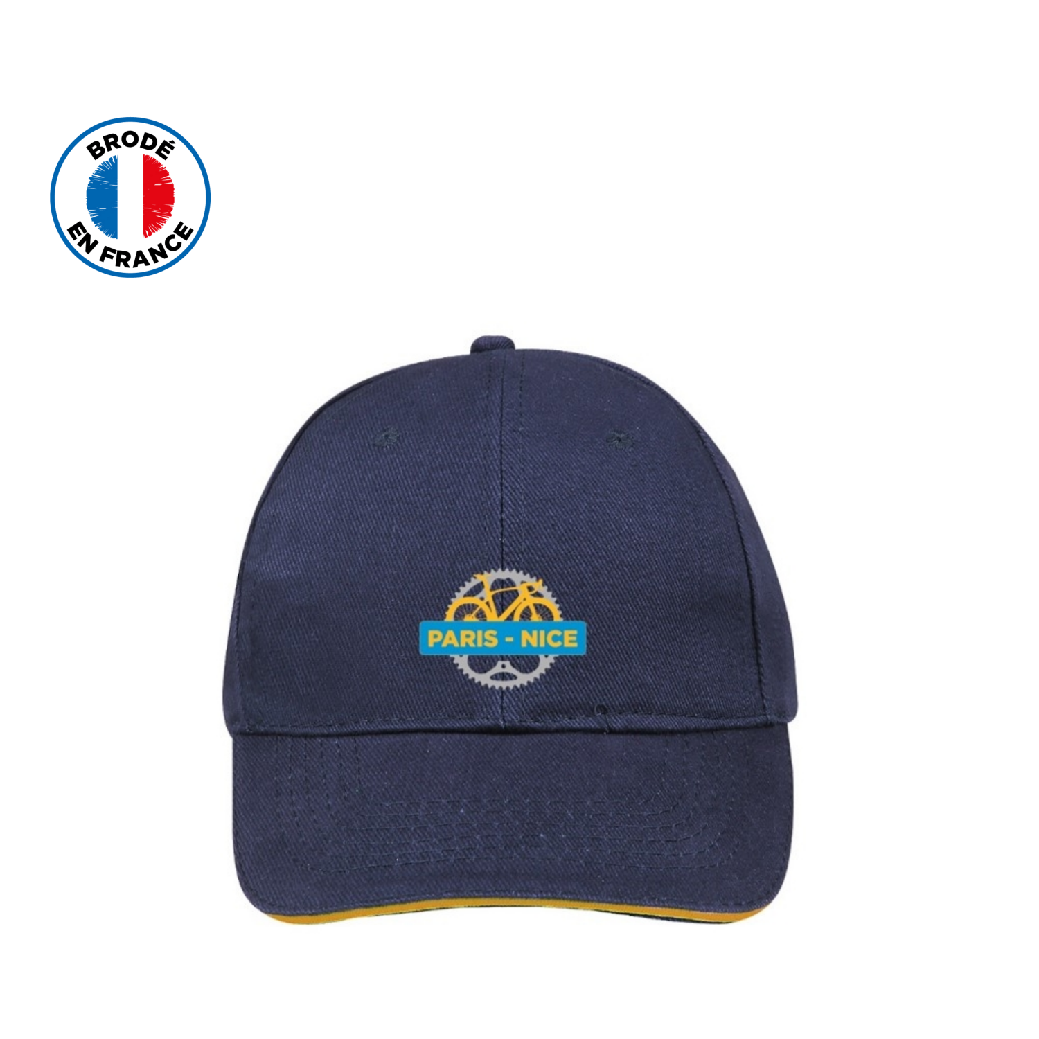 Casquette Paris Nice Carpette Bleu