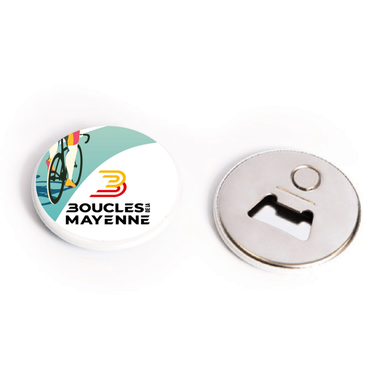 Décapsuleur Magnet Boucles de la Mayenne "Décap Affiche "