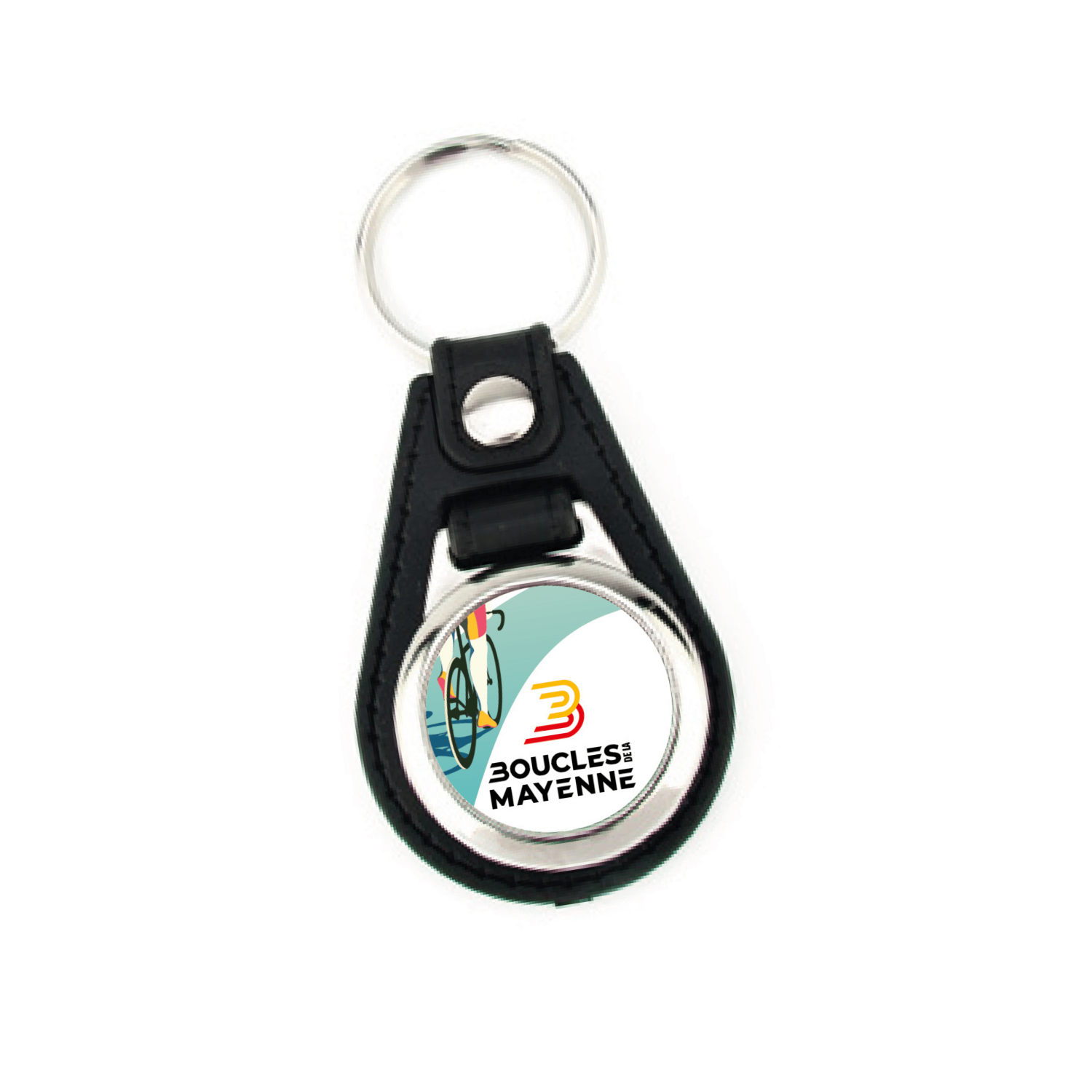 Porte-Clés Boucles de la Mayenne " Trousseau Affiche "