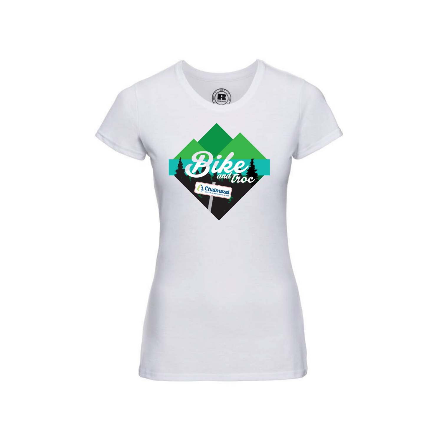 T-shirt  Boucles de la Mayenne "Le Chalmazel"  Femme