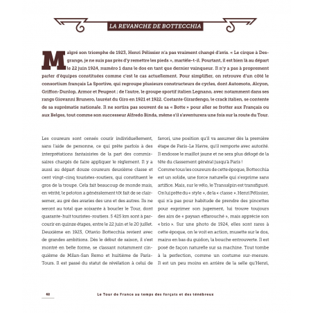 Livre Le Tour de France " Au temps des Forçats et des Ténébreux"