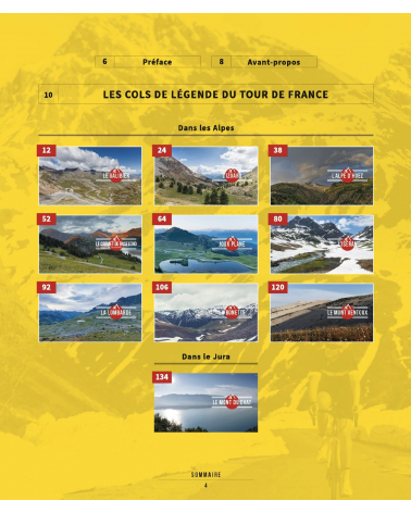 Livre Le Tour de France "Col de Légende"