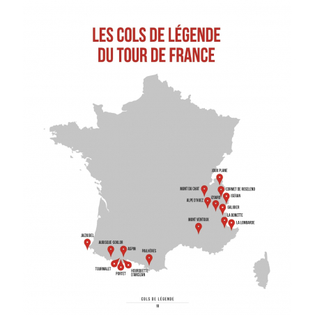 Livre Le Tour de France "Col de Légende"