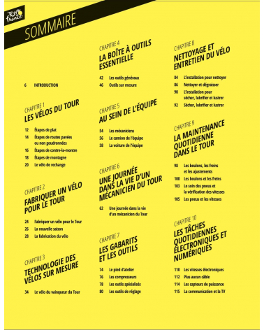 Livre Le Tour de France " Cyclosport - Entretenez Votre Vélo Comme Un Pro"