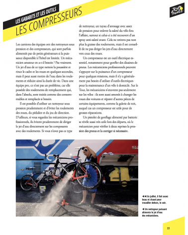 Livre Le Tour de France " Cyclosport - Entretenez Votre Vélo Comme Un Pro"