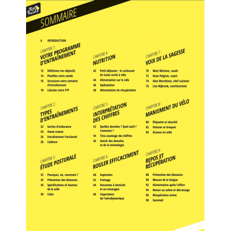 Livre Le Tour de France " Cyclosport - Préparez Vous Comme Un Pro " (copie)