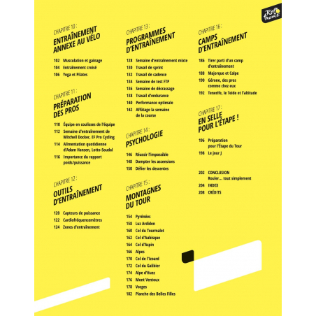 Livre Le Tour de France " Cyclosport - Préparez Vous Comme Un Pro " (copie)