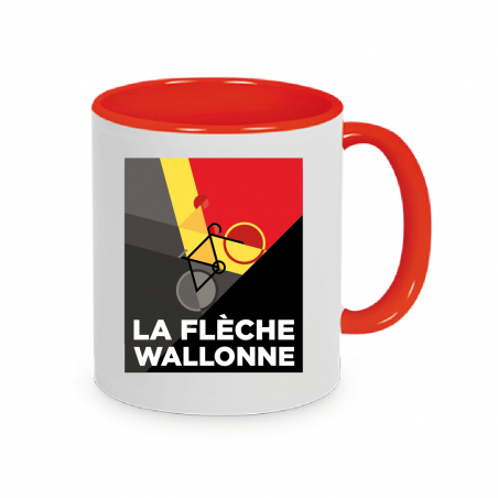 Mug Flèche Wallonne Plein Rouge