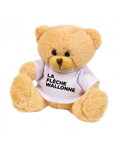 Peluche Flèche Wallonne Ourson Logo