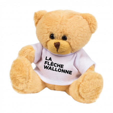Peluche Flèche Wallonne Ourson Logo
