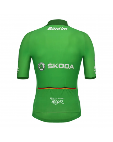 Jersey Full Zip Deutschland Tour Leader Green 2021
