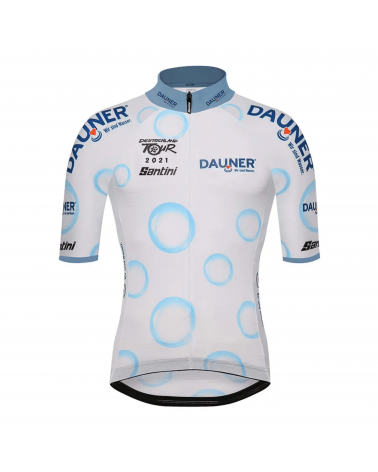 Jersey Full Zip Deutschland Tour Leader White 2021