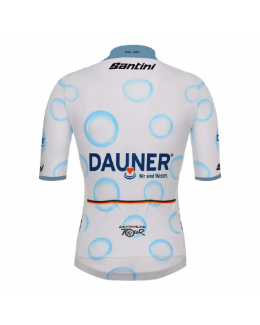 Jersey Full Zip Deutschland Tour Leader White 2021