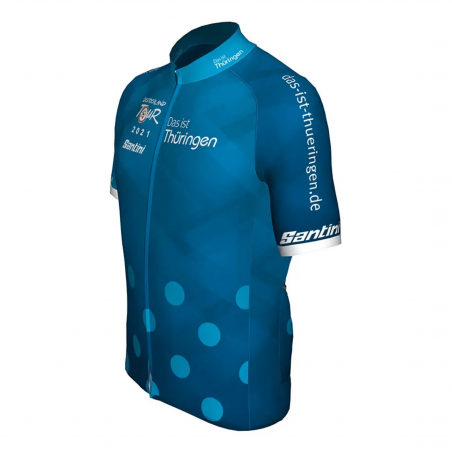 Jersey Full Zip Deutschland Tour Best Climber Blue 2021