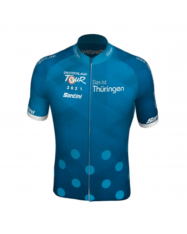 Jersey Full Zip Deutschland Tour Best Climber Blue 2021