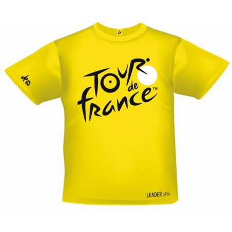 T-shirt Tour de France Logo Leader Jaune Enfant