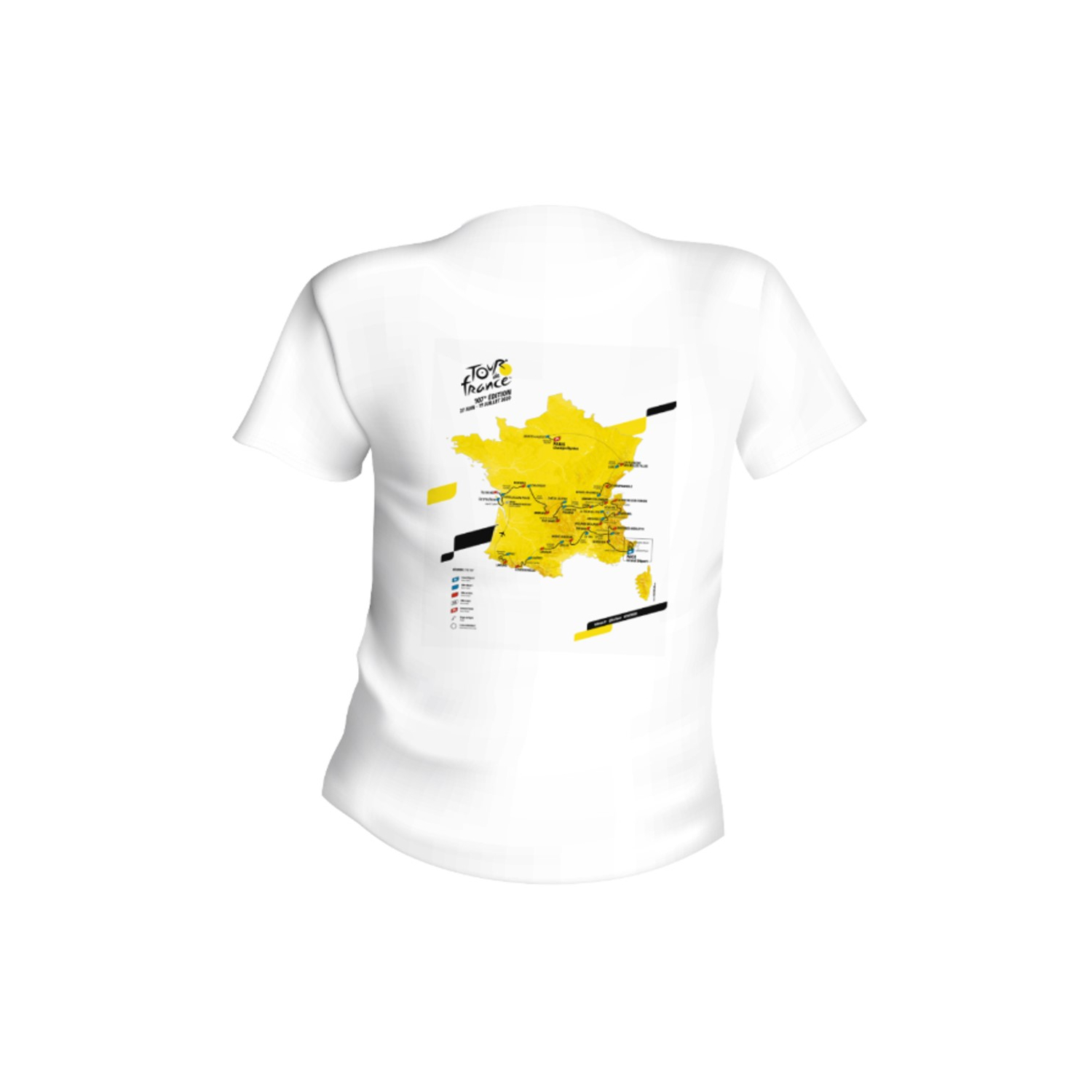 T-shirt Tour de France Parcours 2020