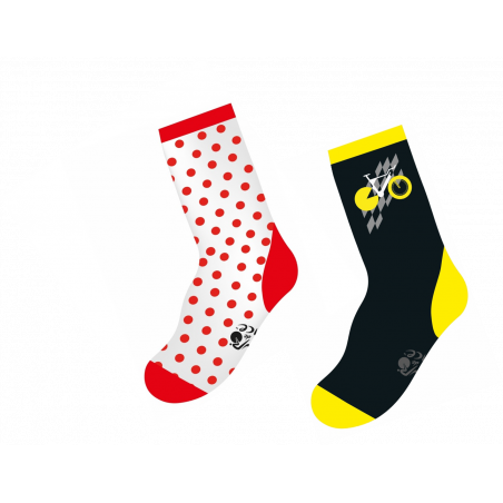 Chaussettes Tour de France Coffret de 2 Paires