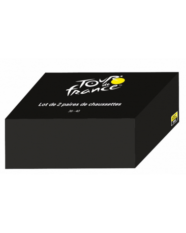 Chaussettes Tour de France Coffret de 2 Paires