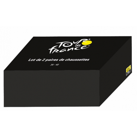 Chaussettes Tour de France Coffret de 2 Paires
