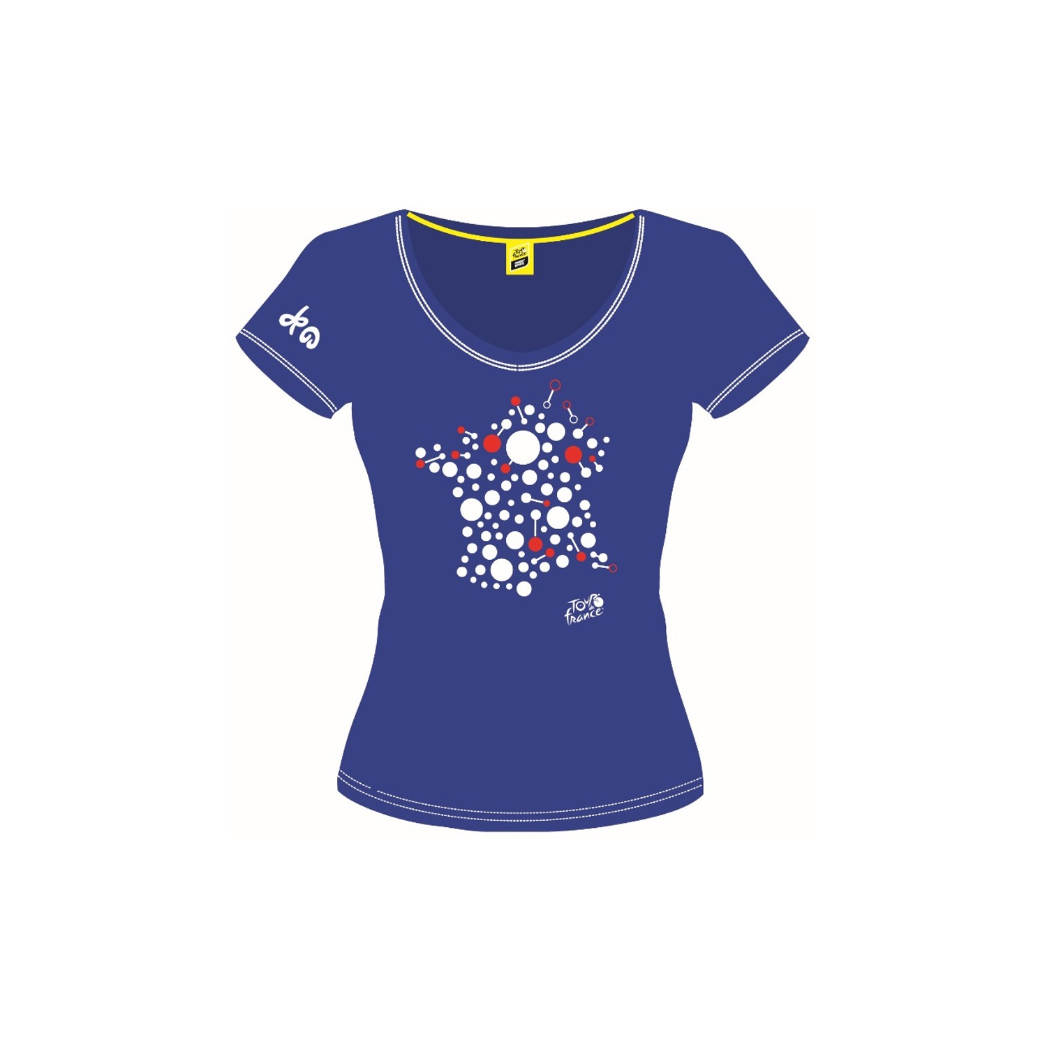 Tour de France Graphic Bubble Woman T-shirt