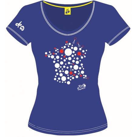 T-shirt Tour de France Graphique Bulle Femme