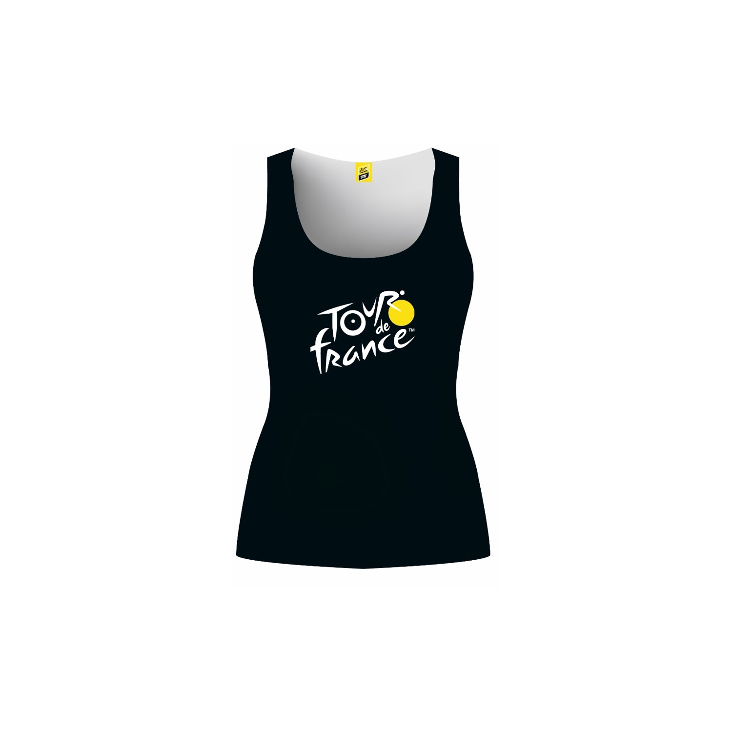 Tour de France Logo Woman Black Tank Top