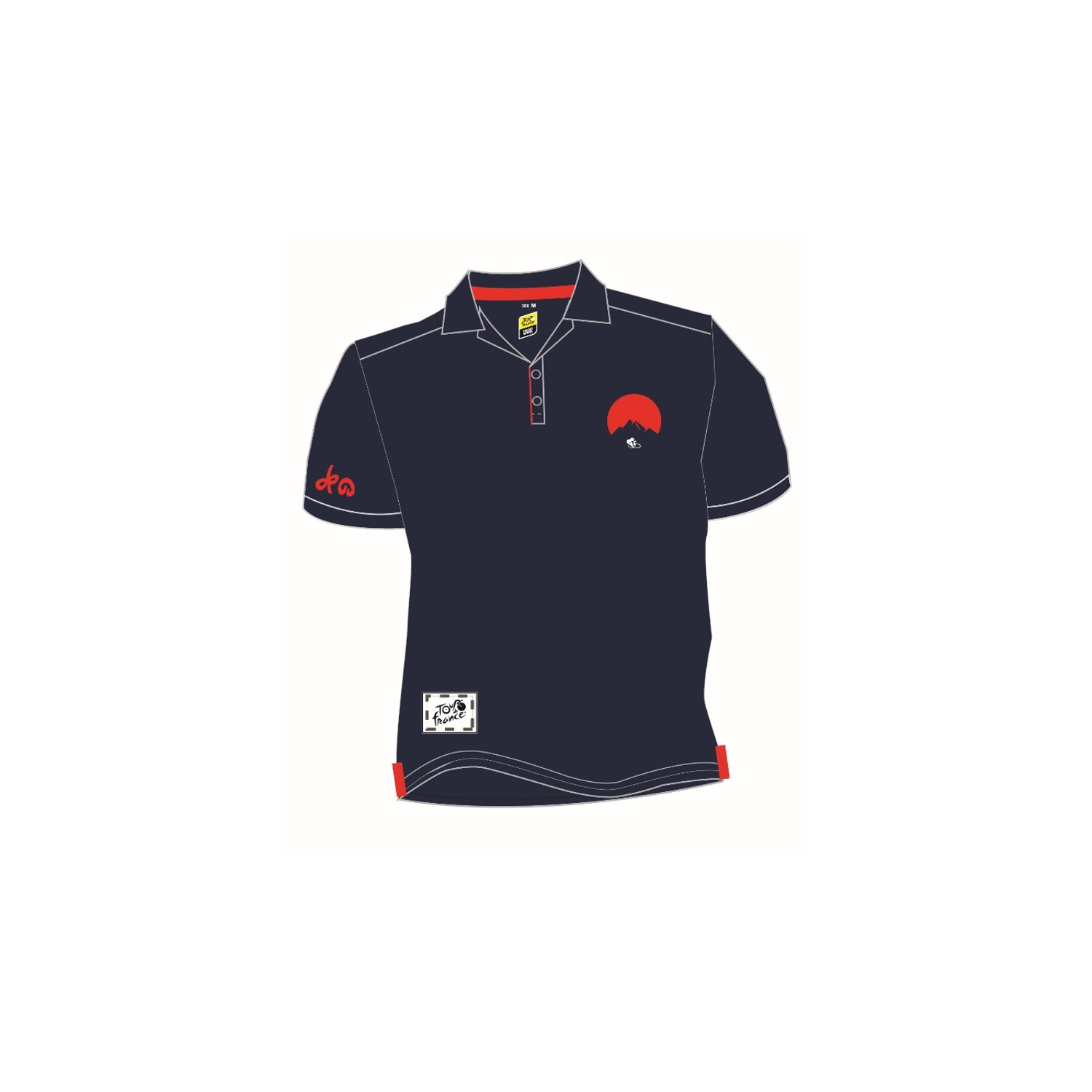 Polo Tour de France Lifestyle Montagne Homme