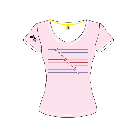 T-shirt Tour de France Graphique Love Femme