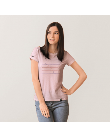 T-shirt Tour de France Graphique Love Femme