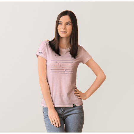 T-shirt Tour de France Graphique Love Femme