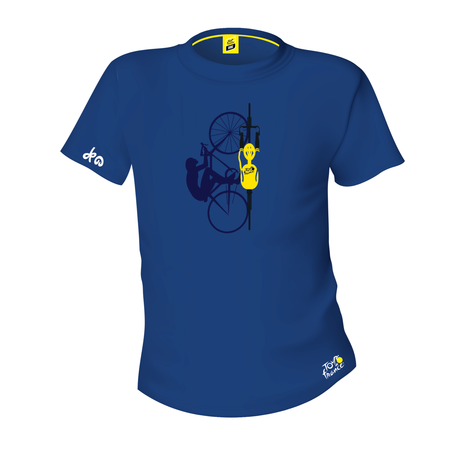 T-shirt Tour de France Graphique Vélo Homme