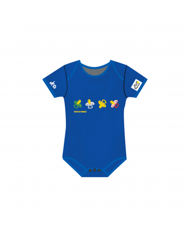 Body Tour de France Graphique Tétine Bleu Marine Bébé